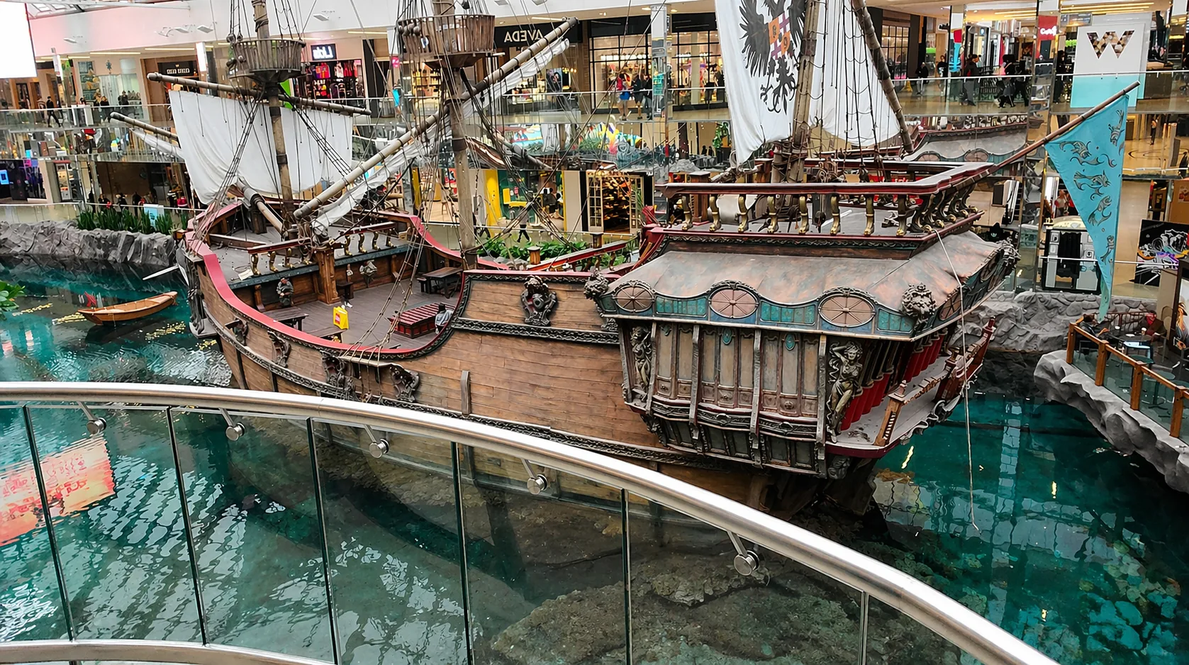 Indoor family attractions at West Edmonton Mall